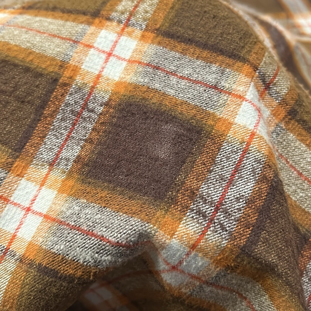 EUC LL Bean Katahdin Performance Flannel Shirt Plaid Sz L - Picture 9 of 9
